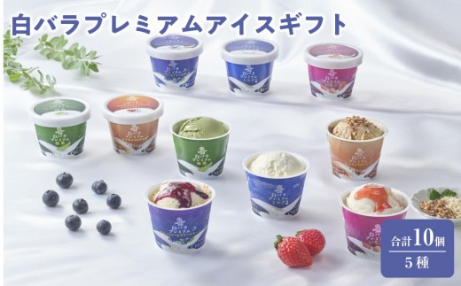 
                  白バラプレミアムアイスギフト10個｜贈答用 箱入り 菓子 アイス ヨーグルト シャーベット スイーツ デザート 食品 ギフト プレミアム 三朝町 大山乳業 白バラ 冷たい 甘い 夏 冬 クリーミー 滑らか 乳製品 ふるさと納税 返礼品 冷凍便 箱詰め セット 詰め合わせ 高品質 プレゼント お土産 特産品 あっさり 濃厚
                