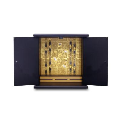 ふるさと納税 海南市 和歌山県海南市 紀州塗り ミニ仏壇 小 鉄黒 どんなお部屋にも合うシンプルでモダンなコンパクト仏壇