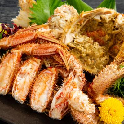 ふるさと納税 紋別市 流氷明け浜ゆで毛ガニ約400g |  | 01