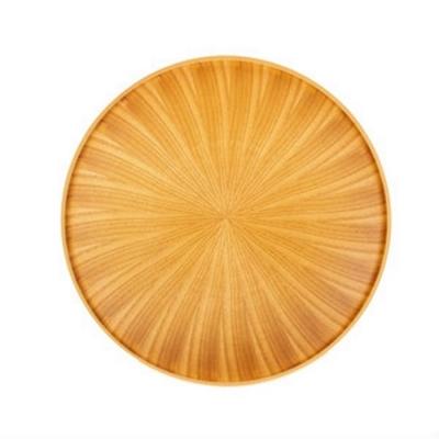 ふるさと納税 徳島市 Round RaysTray S　ケヤキ〜Zelkowa〜【DR006】 |  | 02