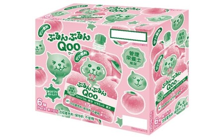 コカコーラ ぷるんぷるんQoo もも 125g×30本 コカコーラ Qoo