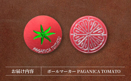 ボールマーカー PAGANICA TOMATO【PAGANICA TOOLS】 瑞浪市 / ジオニック ゴルフ ギフト 高級[AZBQ148]