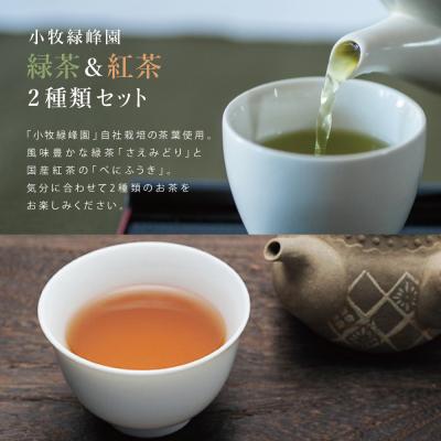 ふるさと納税 南さつま市 【お歳暮ギフト】日本茶AWARD受賞 鹿児島緑茶と紅茶のセット(計250g) |  | 02
