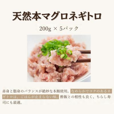 ふるさと納税 船橋市 天然本鮪入 まぐろのたたき 200g×5袋 海鮮丼・ネギトロ丼向け 鮪の旨みを加えたたたき 小分け |  | 01
