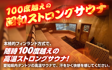 サウナピア ご利用チケット 10枚 (レギュラー) 