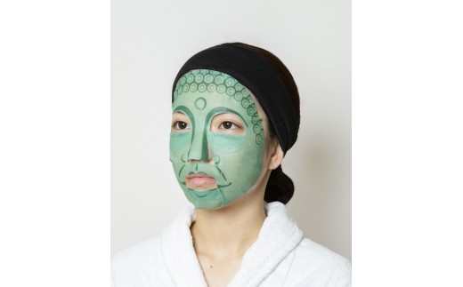 やまとcosmetic美容マスク　3種(仏顔ver／つつまし顔ver／すごみ顔ver)各2枚　6枚セット