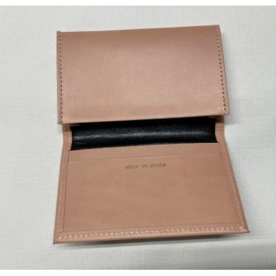 ふるさと納税 忠岡町 日本製本ヌメ皮名刺入れベージュ |  | 02