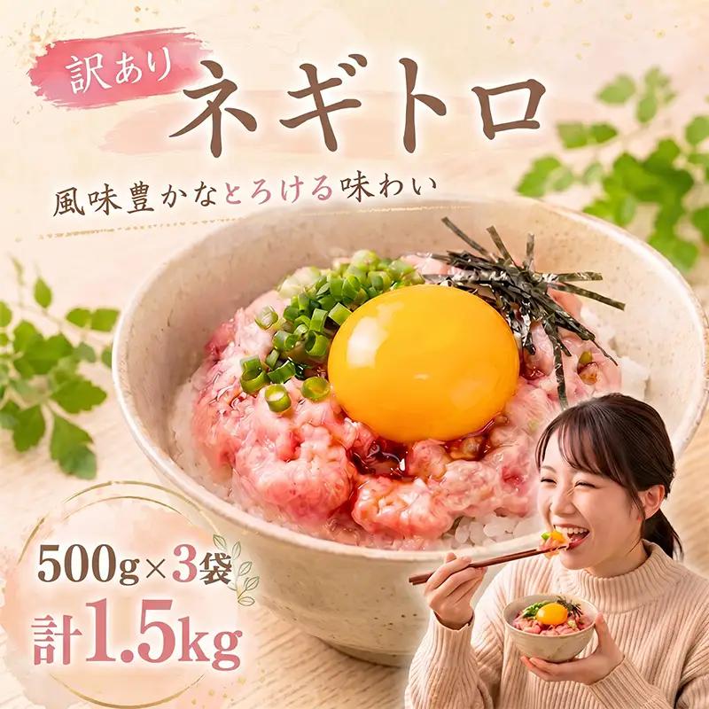 【ねぎとろ】大熊 ねぎとろ 1.5kg CF012