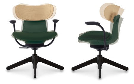 【250-80】コクヨチェアー　イングライフ(全4色)／背クッション／肘つき/キャスター無し/在宅ワーク・テレワークにお勧めの椅子