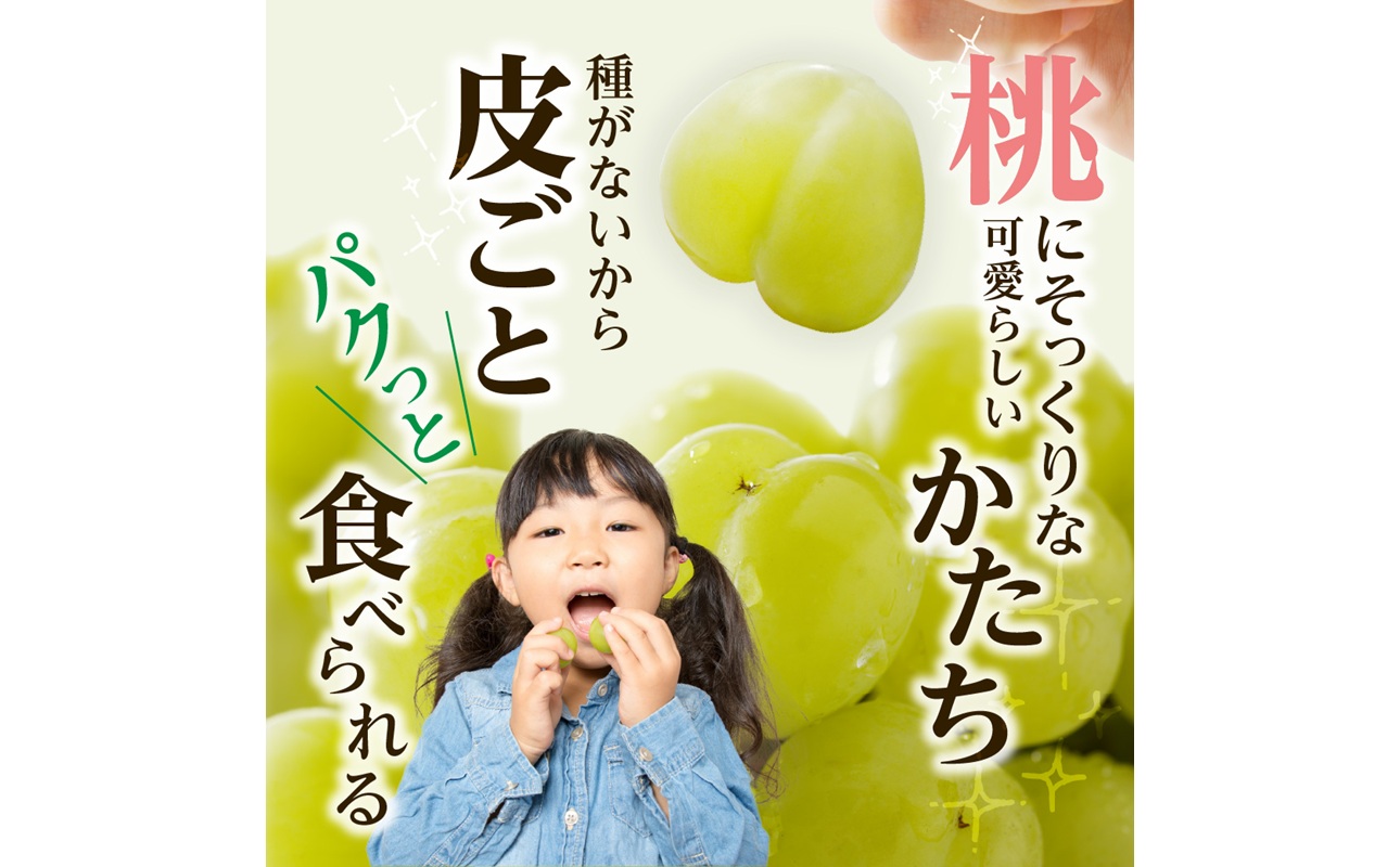 【2025年発送】びぜん葡萄「桃太郎ぶどう」（ハウス栽培）約2kg入 【 岡山県備前市産 桃太郎ぶどう ハウス栽培 約2kg （3～5房目安） 】