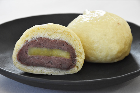 伊勢崎名物 むらさき庵の手作り まんじゅう 15個入り(5種×3個) | 花豆 酒まん 高菜 こしあん さつまいも※離島への配送不可