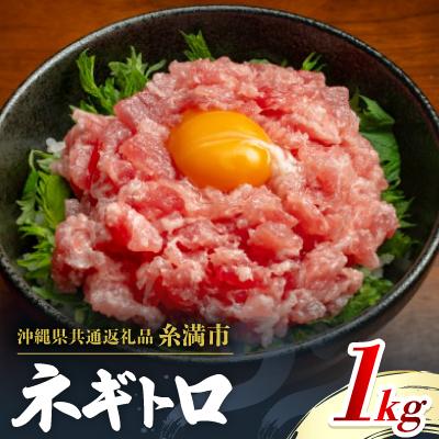 ふるさと納税 国頭村 【沖縄県共通返礼品/糸満市】まぐろ ネギトロ 1kg(200g×5P)