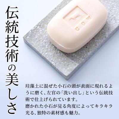 ふるさと納税 北秋田市 ソイル ディスペンサートレー【ブルー】日本製  珪藻土|drlz-220101d |  | 02