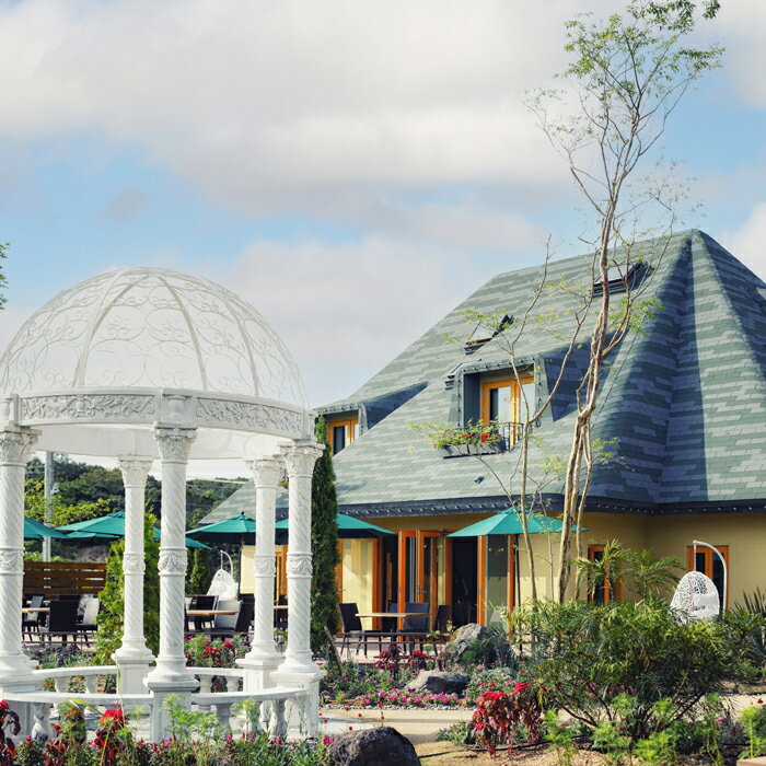 【ふるさと納税】Auberge フレンチの森 宿泊利用券 1泊2食付き ペアチケット 淡路島 旅行券 観光 クーポン 宿泊券