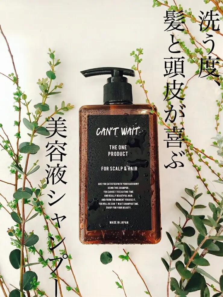 キャントウェイトシャンプー(300ml)【ヘアケア ボリューム ツヤ髪 ダメージケア　頭皮 ボディーソープ 美髪ケア 頭皮ケア オールインワンシャンプー ギフト 誕生日 プレゼント サロン級のヘアケア 美容液シャンプー 神奈川県 小田原市 ヘアケア】