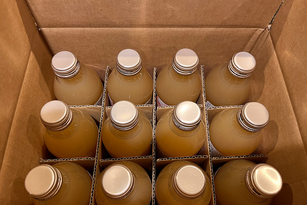《定期便3ヶ月》ストレートりんごジュース【AOMORI APPLE】250ml×12本