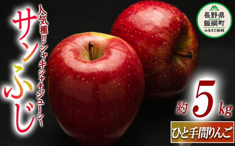 
                  【 ひと手間りんご 】 りんご サンふじ 5kg 2026年12月中旬頃から2026年12月下旬頃まで順次発送予定 ふるさと振興公社 リンゴ 林檎 長野県 飯綱町 [1433]
                