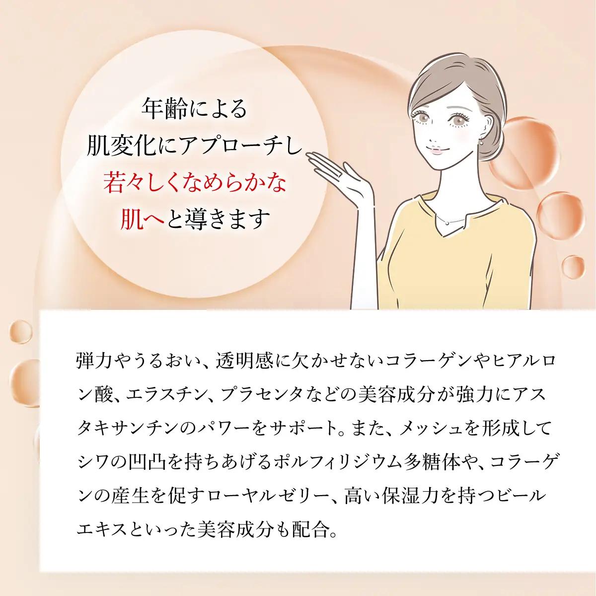 66381_DHCアスタキサンチン コラーゲン オールインワンジェル MBB008