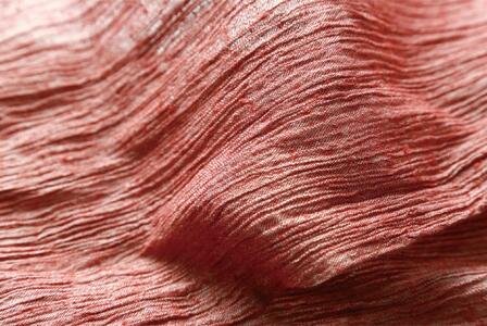 堺の機屋（織物工場）職人が作ったコットンマフラー【カラー：赤】