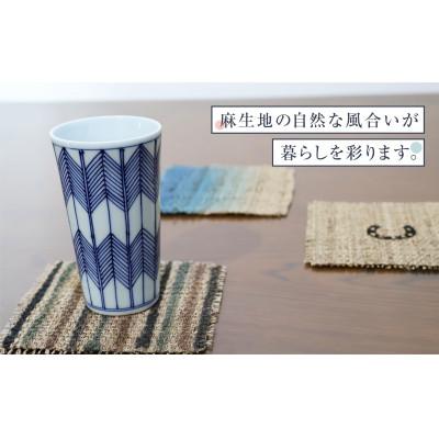 ふるさと納税 寒河江市 寒河江の風景 手染め 麻コースター3枚セット(サイズ:10.5cm×10.5cm)BK019 |  | 03