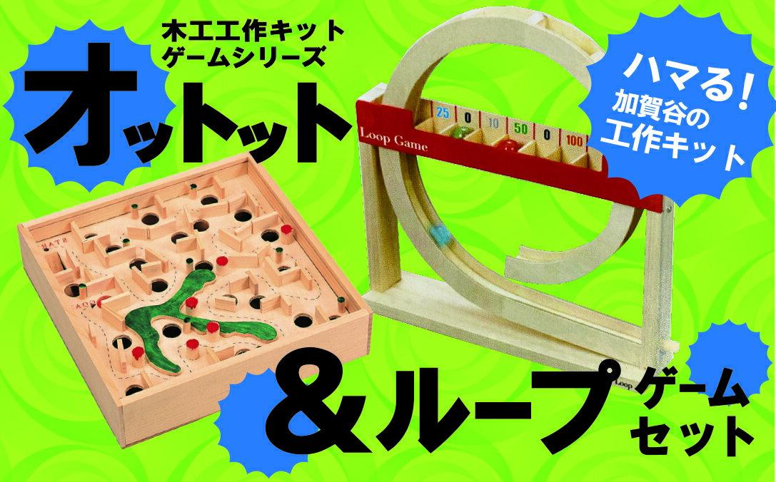 【ふるさと納税】工作キット ゲームシリーズ 2点セット 加賀谷木材 | 木工 体験 遊び おもちゃ ゲーム DIY 木製 知育 親子 子ども 学習 家族 作る 遊具 北海道 津別町 送料無料