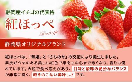 いちご ほっぺたが落ちる 紅ほっぺ  1箱 4パック 果物 イチゴ 苺 おやつ ギフト 贈答品 お祝い プレゼント 国産 フルーツ くだもの