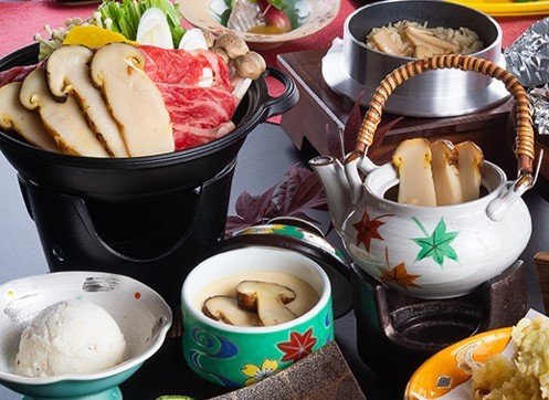 松茸スライスお吸い物