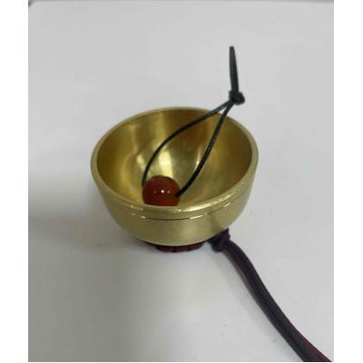 ふるさと納税 高岡市 【高岡銅器】オトノスイッチ組紐座付　光彩　カーネリアン |  | 01