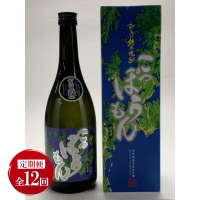 ふるさと納税 対馬市 【毎月定期便】純米焼酎 こっぽうもん 25度 720ml 2本セット全12回