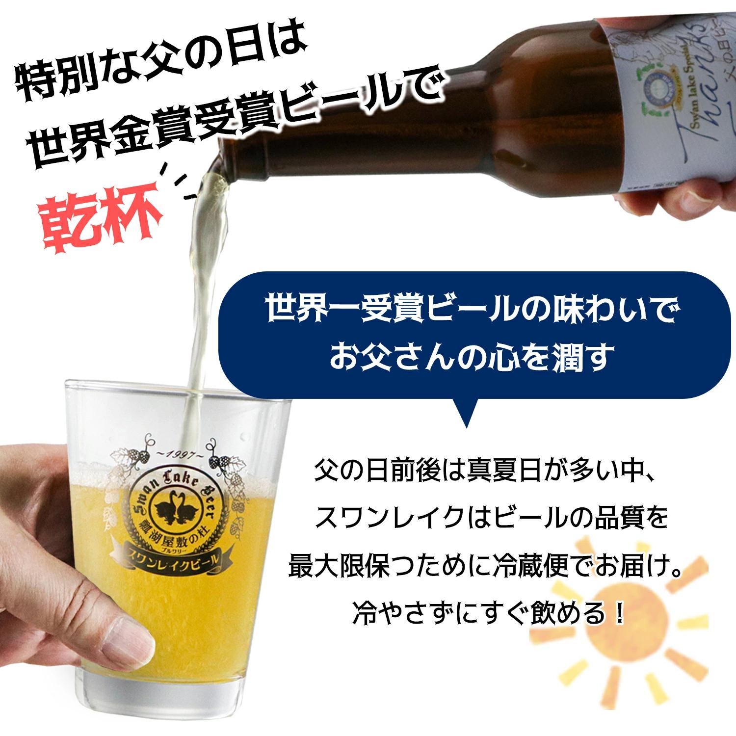 ビール スワンレイクビール 父の日 プレミアム３本セット 阿賀野市 新潟県 阿賀野 クラフト 飲み比べ クラフトビール お酒 1S09014