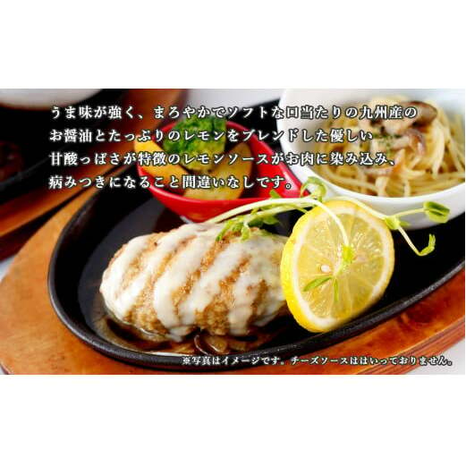 幸せ有っ田け！レモンソースふわふわ煮込みハンバーグ 230g×4個セット【西洋食堂 信】冷凍 ハンバーグ お取り寄せ ハンバーグ 大人気 ハンバーグ ギフト ハンバーグ 和牛 ハンバーグ 温めるだけ 