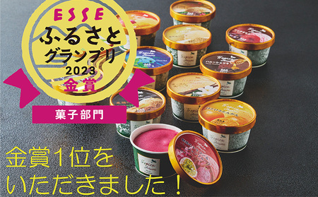奄美の素材をたっぷり使った贅沢ジェラート詰合わせ　12個入