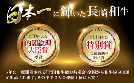 【12回定期便】長崎和牛ステーキ(200g×6枚)　/　長崎和牛　ブランド牛　牛　牛肉　ステーキ　サーロイン　/　諫早市　/　長崎県央農業協同組合Aコープ本部[AHAA032]