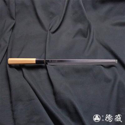 ふるさと納税 高知市 土佐打ち刃物 タコ引き包丁 270mm | 片刃 上白鋼 イチイ八角柄 徳蔵オリジナル【AC090】