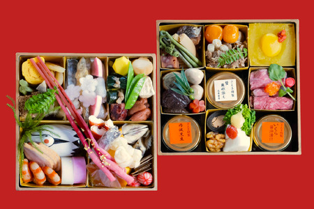 【2025年12月31日着】冷蔵 黒塗二段重 おせち 6.5寸3人前 老舗料亭 冷蔵発送 おせち ３人前 二段重 高級 2026 おせち料理 おせち おせち2026 おせち料理2026 古都のおせち