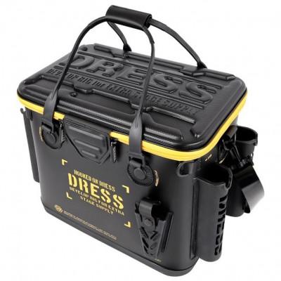 ふるさと納税 東大阪市 [DRESS] バッカン 34L ブラック/オレンジ 釣り タックルバッグ 大型