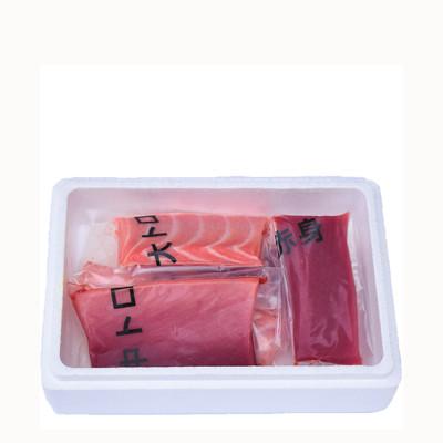 ふるさと納税 由良町  和歌山県串本産　本マグロ(養殖)トロ&赤身セット　500g(冷凍) |  | 01