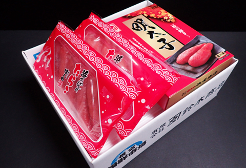 辛子明太子500g(化粧箱入)・たら子200g×2P A-28204