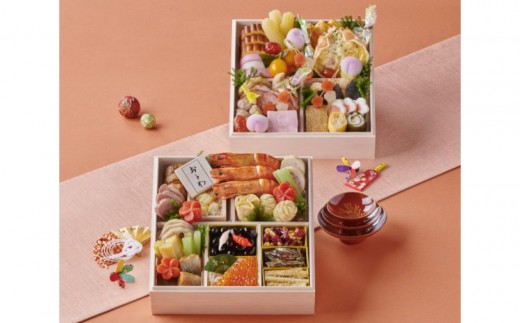 
            【2026年新春】音羽謹製 おせち料理「希」　12月31日到着 全40品 3人前 冷蔵（北海道、沖縄、離島は除く）おせち料理2026 おせち二段重 数量限定おせち 豊中市おせち 生おせち 冷蔵発送おせち
          