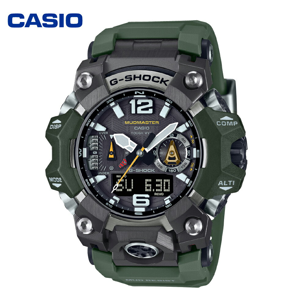 【ふるさと納税】CASIO 腕時計 G-SHOCK GWG-B1000-3AJF/ 腕時計 時計 ウォッチ カシオ CASIO Gショック ジーショック メンズ 男性 電波 ソーラー 緑 グリーン green アナデジ 国内正規品 山形県 東根市