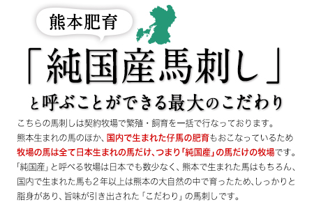 純国産馬刺し＆馬肉料理福袋 計1kg 熊本肥育 2年連続農林水産大臣賞受賞 送料無料 上赤身馬刺し100g たてがみ50g 馬とろ150g 馬ソーセージ500g 燻製 霜降り ハン馬ーグ200g(2個