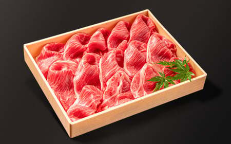 宮崎有田牧場　黒毛和牛　特選肩ローススライス　500g　すき焼き・しゃぶしゃぶ用　国産牛肉＜2-102＞