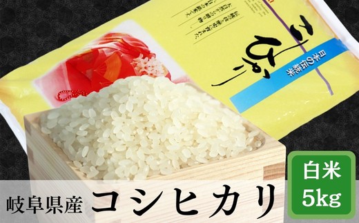 
                  ≪令和7年産≫＼選べる回数／岐阜 コシヒカリ 約5kg
                