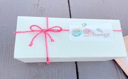 99ハニー（キューキューハニー） お菓子 スイーツ ロールケーキ 塩 はちみつ 米粉 