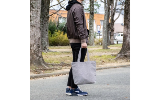 三河木綿刺子織バッグ　sasicco　コングレスバッグ(消防刺子)【1419174】