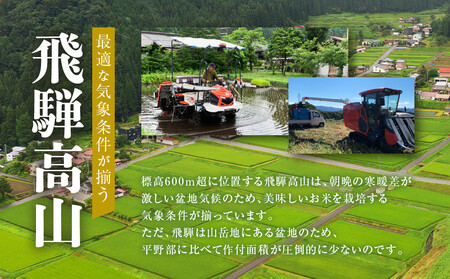 【令和7年度産】国産米「飛騨のお米」3kg×4袋 | 白米 米 おいしい ごはん 食品 飛騨あさひ農園 SV004