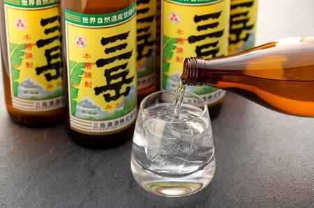 本格いも焼酎　三岳900ml 12本(化粧箱入り)