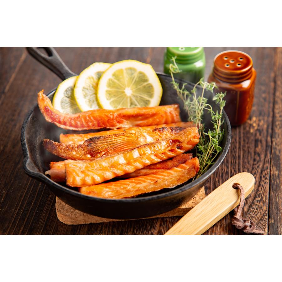 ＜丸富農水＞一夜干しサーモンハラスみりん200g×5袋