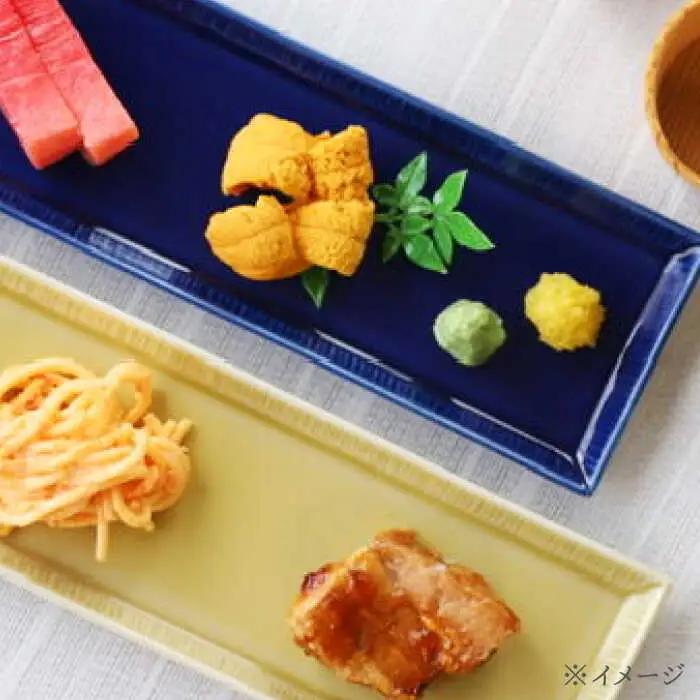 【波佐見焼】十草彫り長皿 5色セット【永泉】[MC80]