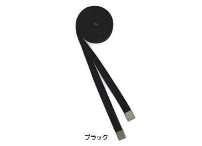 リボンタイ ベルベット 0.9㎝幅【ブラック／金具ゴールド】【大阪府吹田市】ファッション メンズ レディース クラシカル モード 発表会 入学式 卒業式 フォーマル コーディネート アクセント 